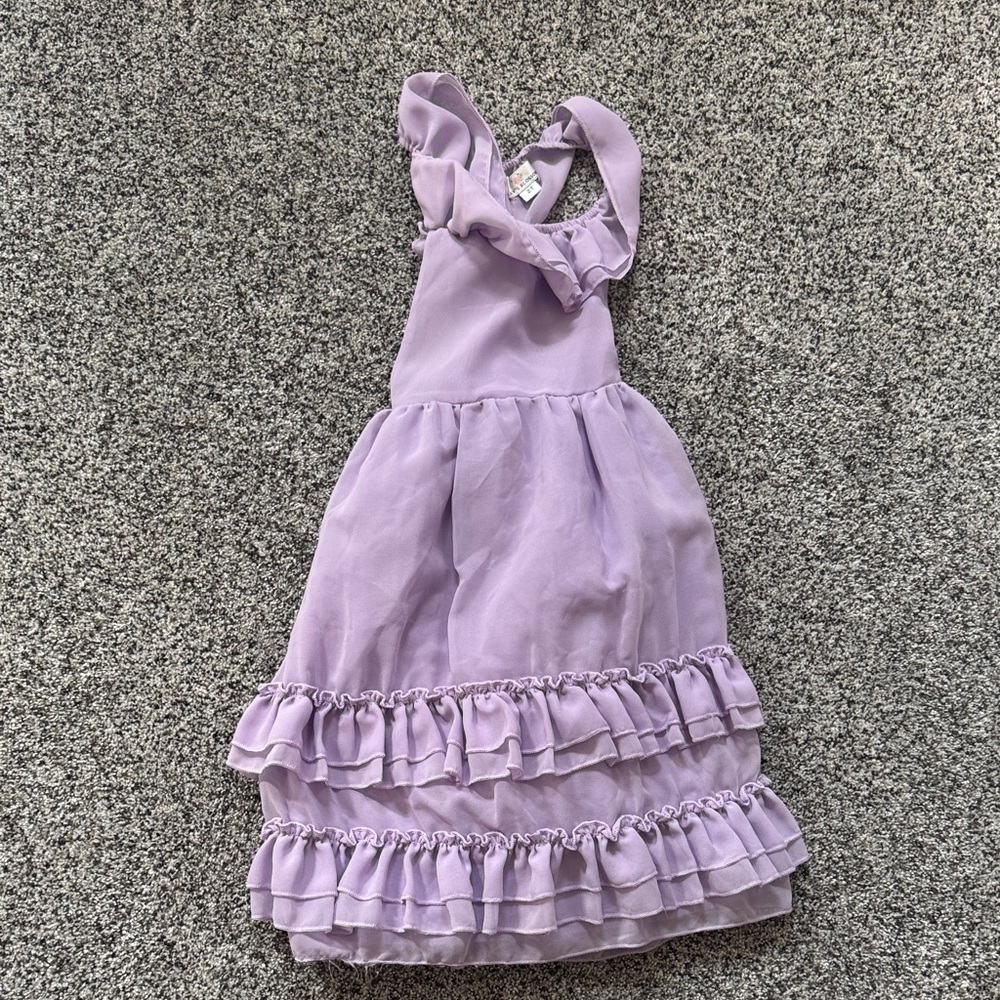 Elegant Lavender Kids Formal Dress